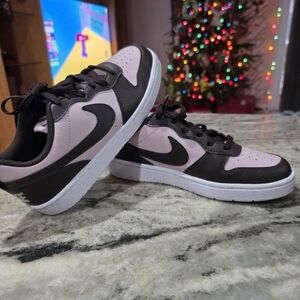 Nike Brown and Pink Athletic Shoes